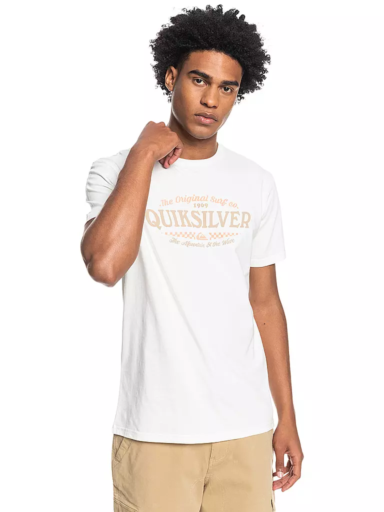 QUIKSILVER | Herren Beachshirt | weiss