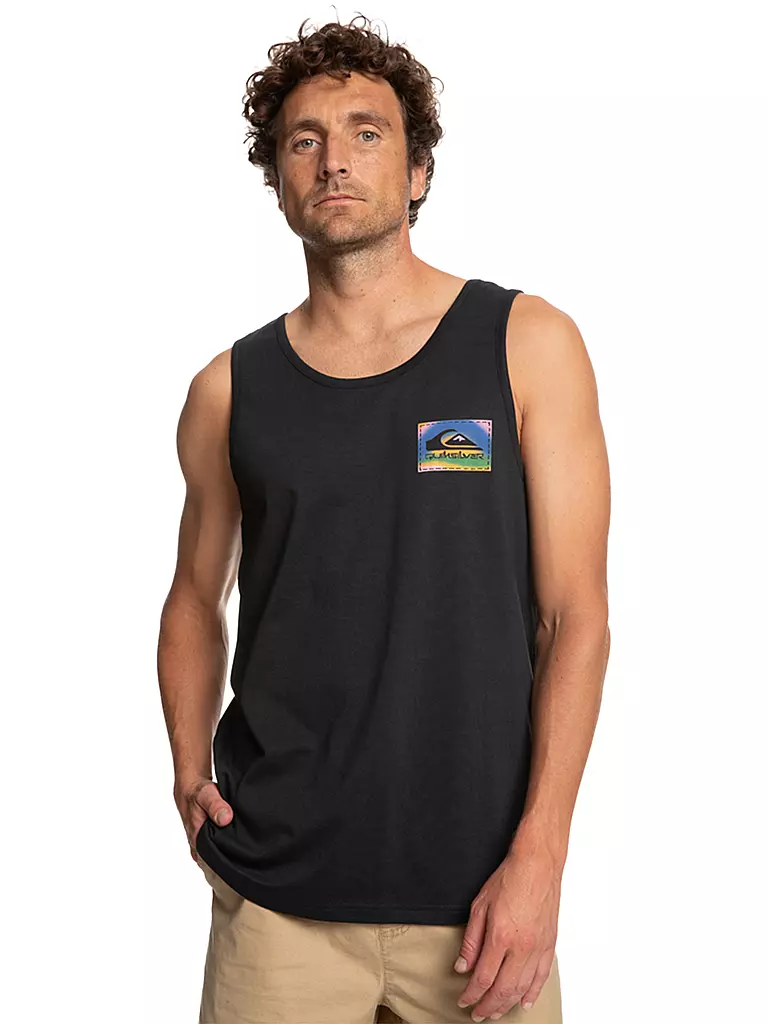 QUIKSILVER | Herren Beachtank Colour Flow | schwarz