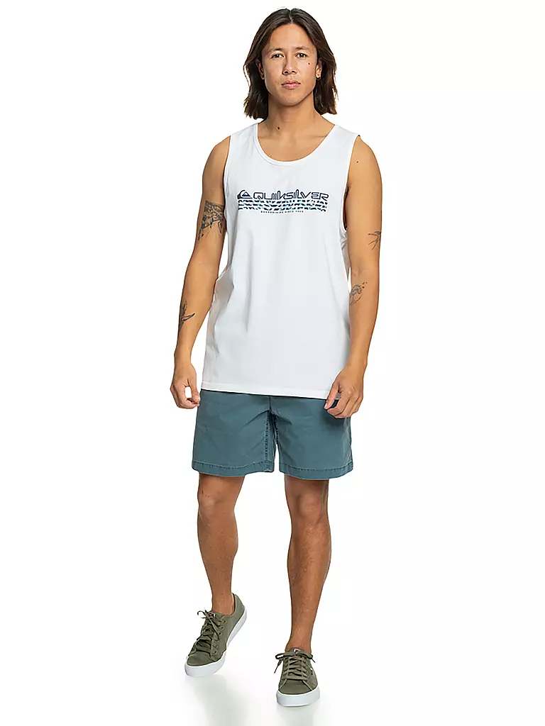 QUIKSILVER | Herren Beachtank Omni Fills | weiss