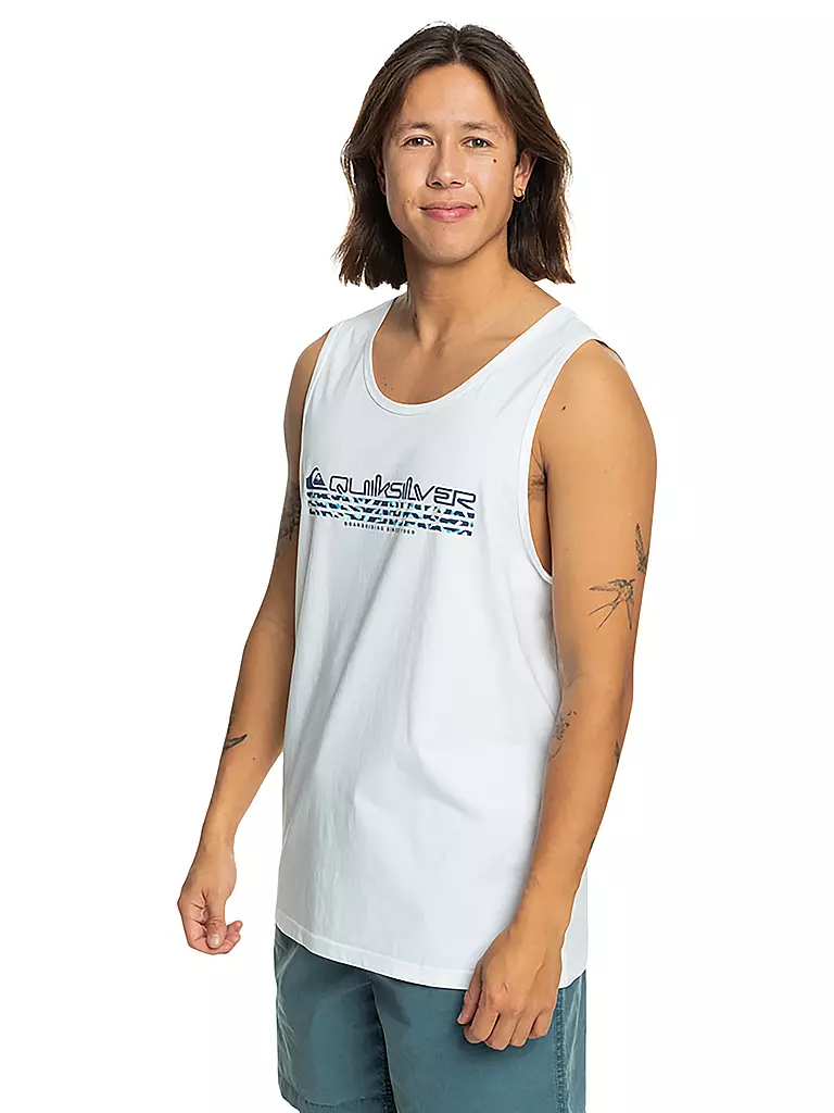 QUIKSILVER | Herren Beachtank Omni Fills | weiss