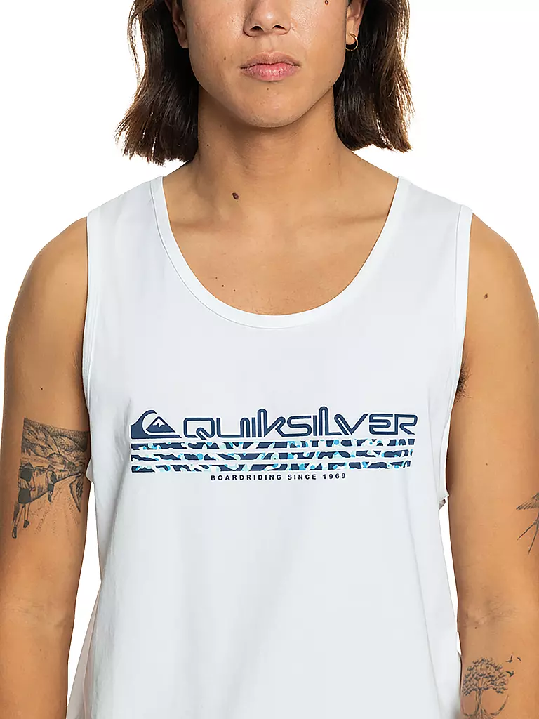 QUIKSILVER | Herren Beachtank Omni Fills | weiss