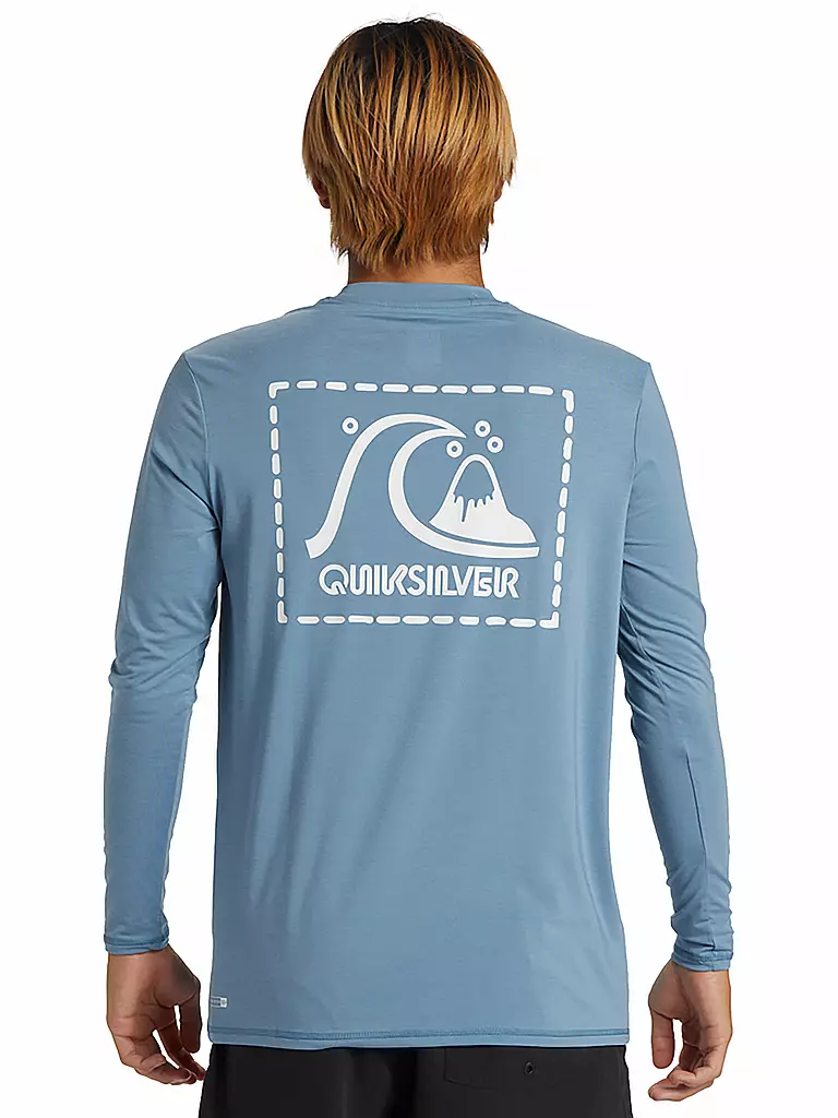 QUIKSILVER | Herren Lycrashirt DNA Surf | blau