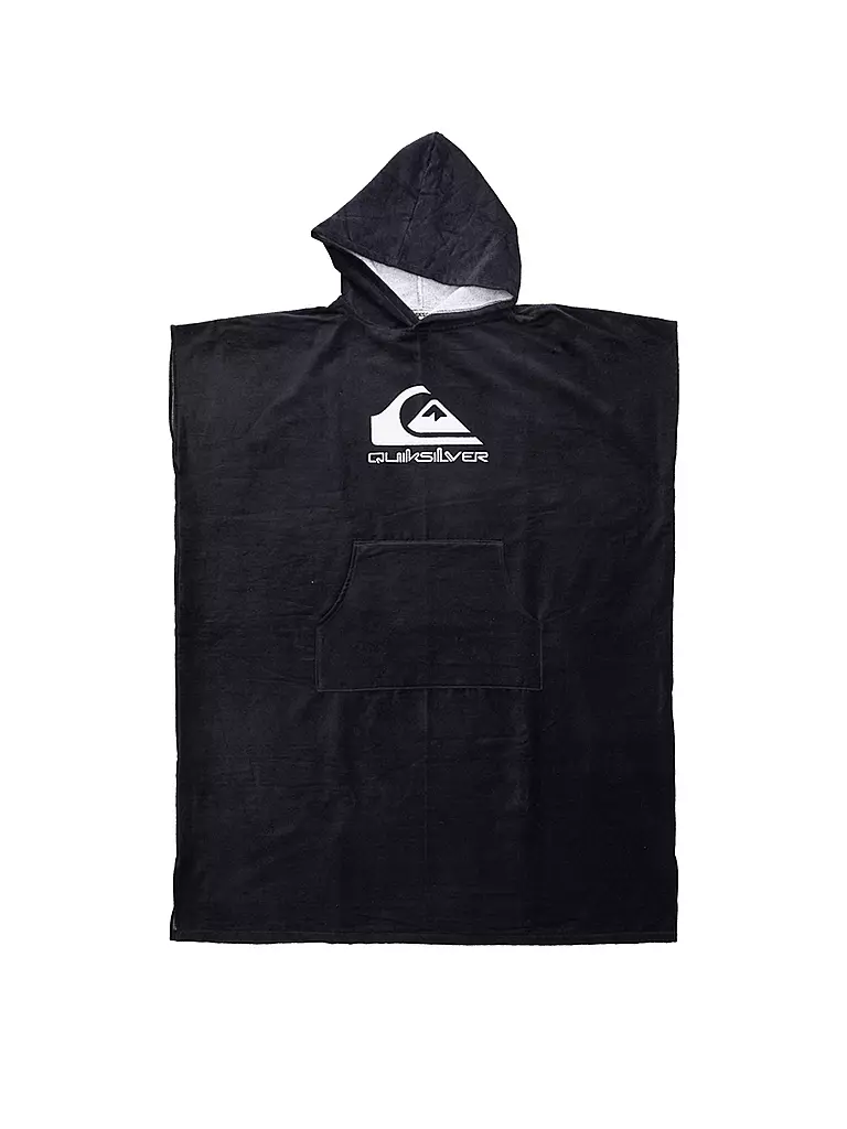 QUIKSILVER | Herren Poncho Hoody Towel | schwarz