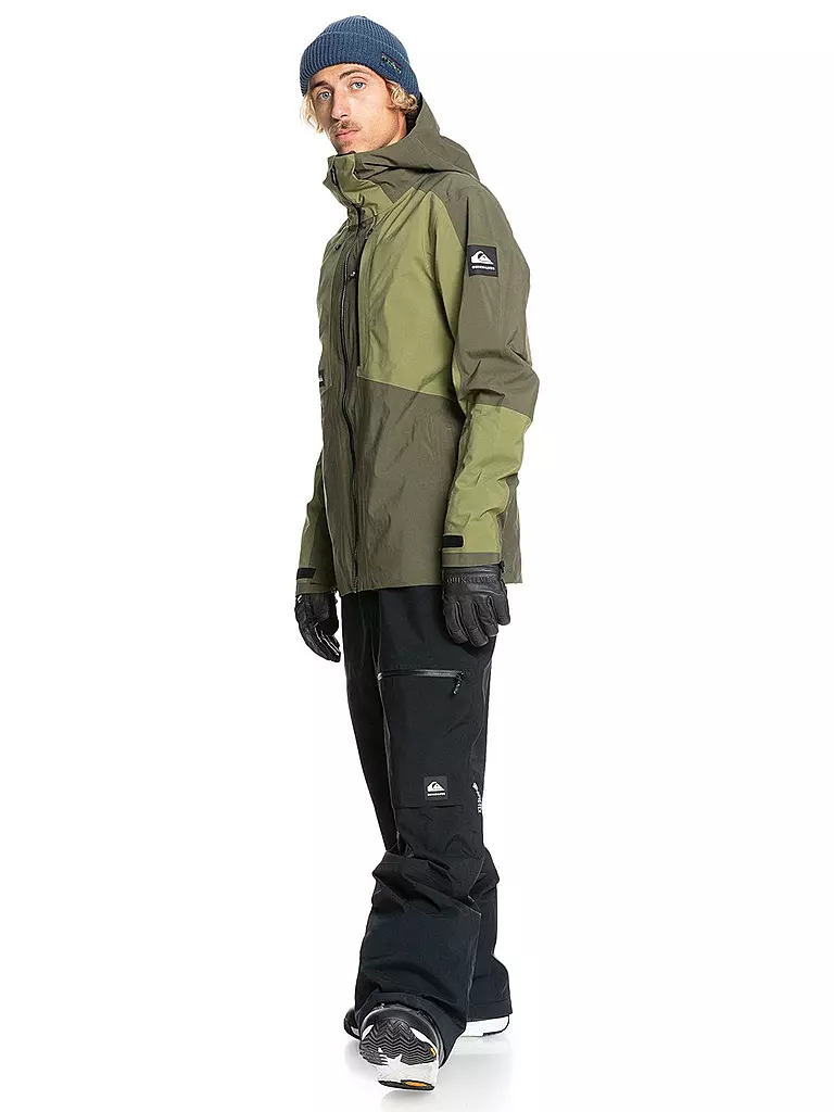 QUIKSILVER | Herren Snowboardjacke Forever Stretch GORE-TEX® | grün