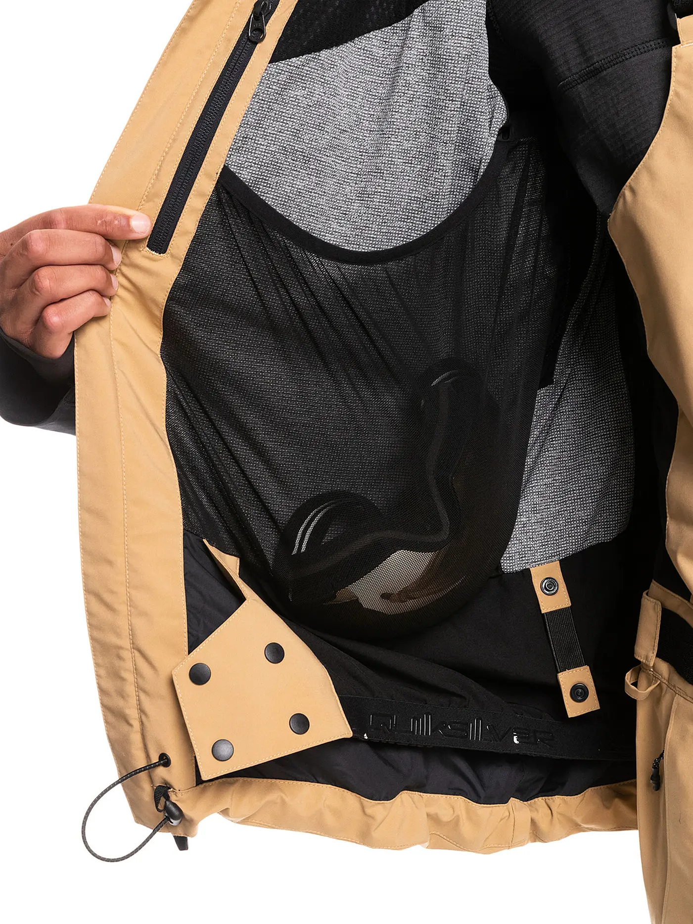 QUIKSILVER | Herren Snowboardjacke Forever Stretch GORE-TEX® | schwarz