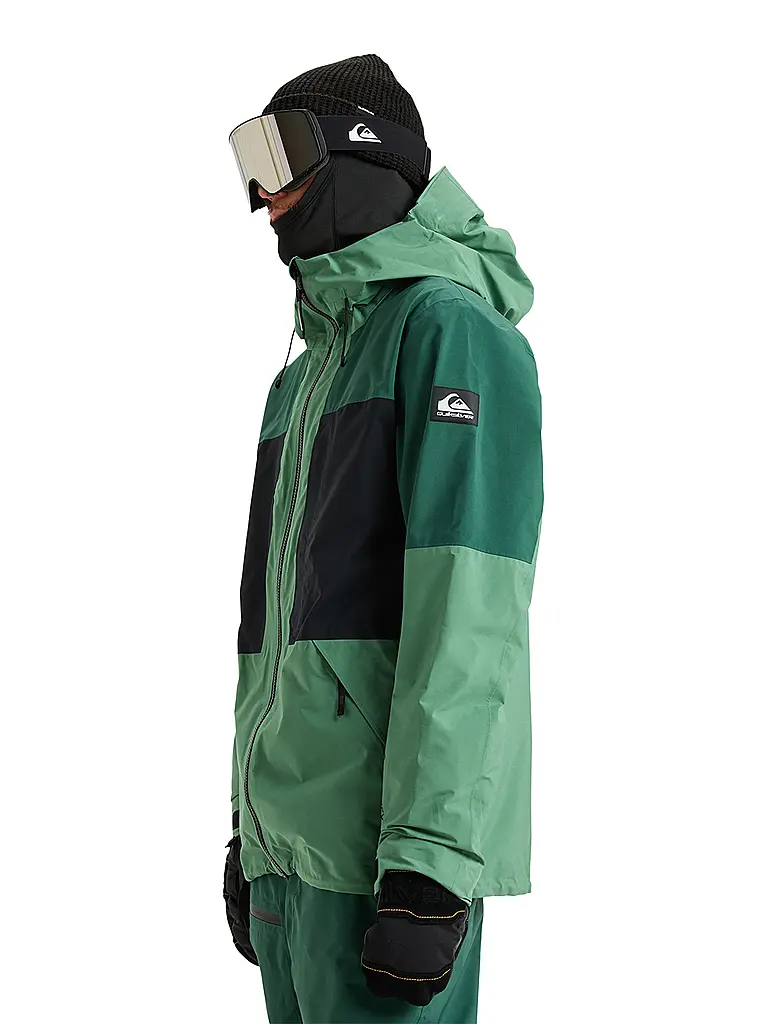 QUIKSILVER | Herren Snowboardjacke Forever Stretch GORE-TEX | Grün