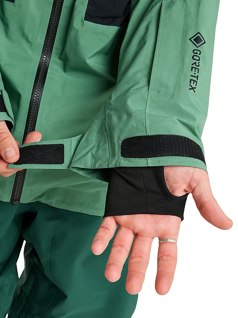 QUIKSILVER | Herren Snowboardjacke Forever Stretch GORE-TEX | Grün