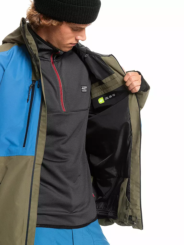 QUIKSILVER | Herren Snowboardjacke Muldrow | grün