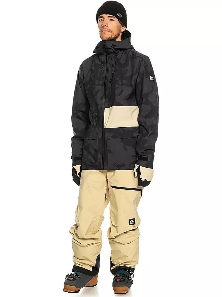 QUIKSILVER | Herren Snowboardjacke Sammy Carlson Stretch Quest | schwarz