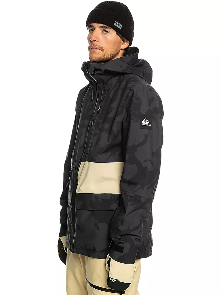 QUIKSILVER | Herren Snowboardjacke Sammy Carlson Stretch Quest | schwarz