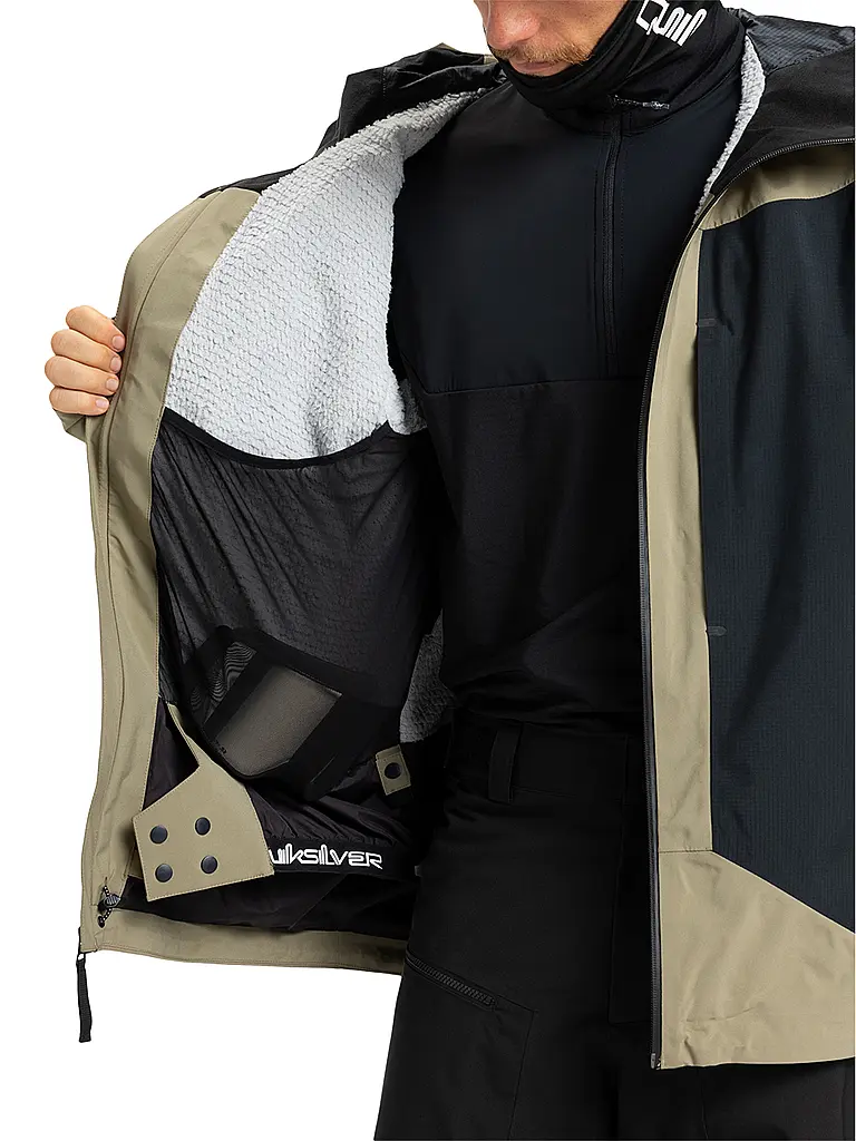 QUIKSILVER | Herren Snowboardjacke Ultralight Stretch 20K | Beige