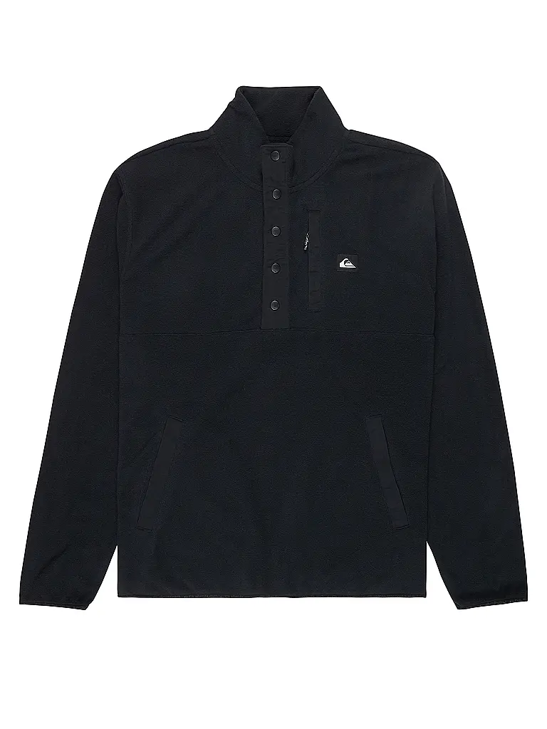 QUIKSILVER | Herren Unterzieh Zipshirt No Destination Hs | schwarz