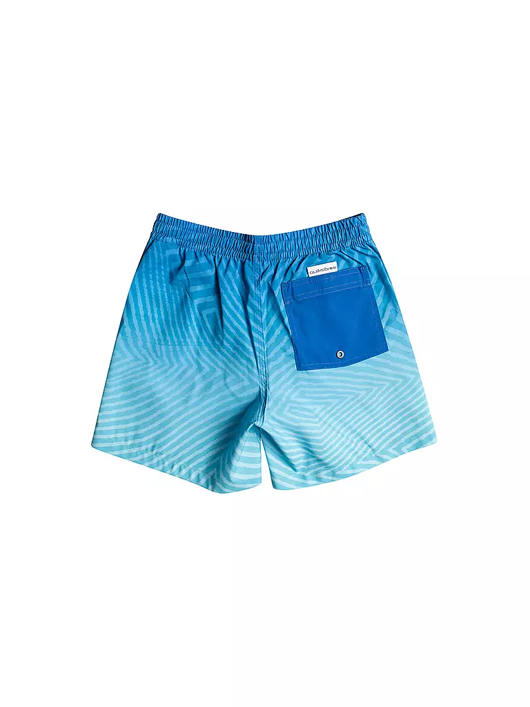 QUIKSILVER | Jungen Badeshort Everyday Warped Logo 14" | blau