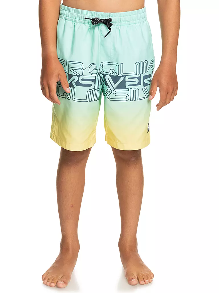 QUIKSILVER | Jungen Badeshort Everyday Wordblock 16" | gelb