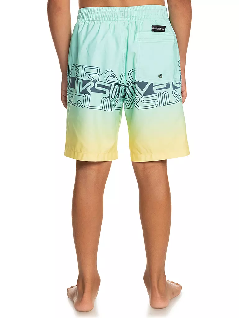 QUIKSILVER | Jungen Badeshort Everyday Wordblock 16" | gelb