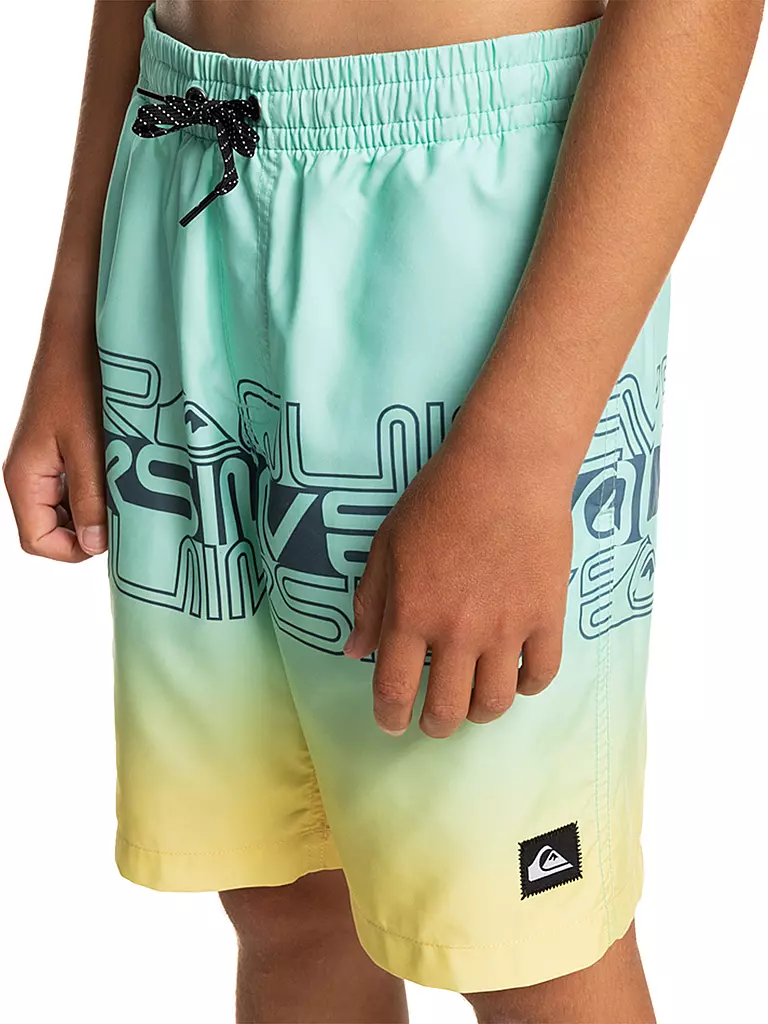 QUIKSILVER | Jungen Badeshort Everyday Wordblock 16" | gelb