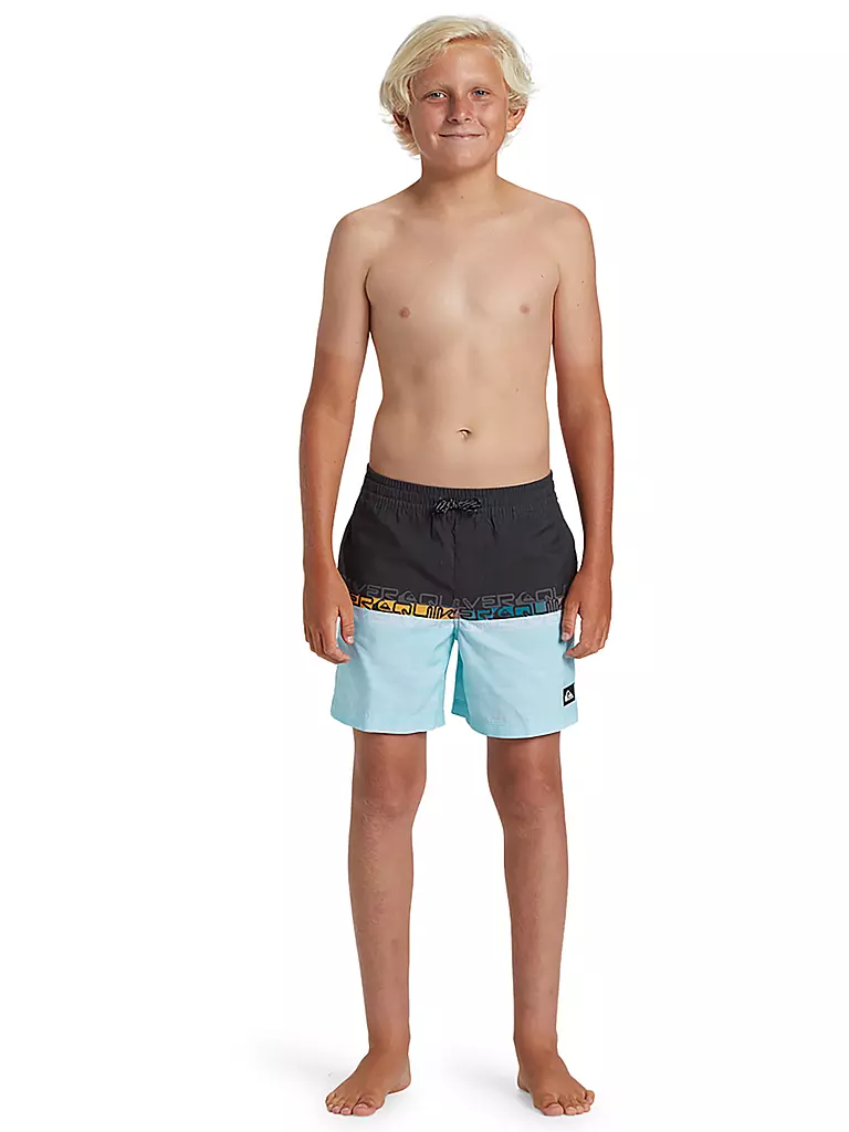 QUIKSILVER | Jungen Badeshort Everyday Wordblock | blau