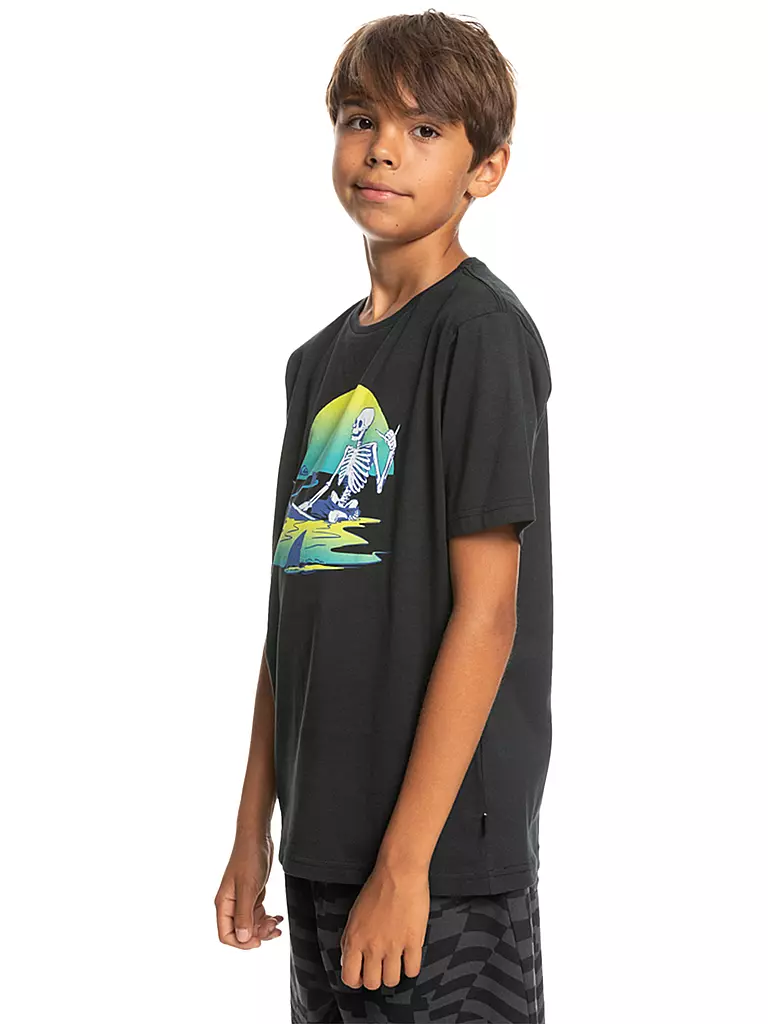 QUIKSILVER | Jungen Beachshirt Sunset Session | schwarz