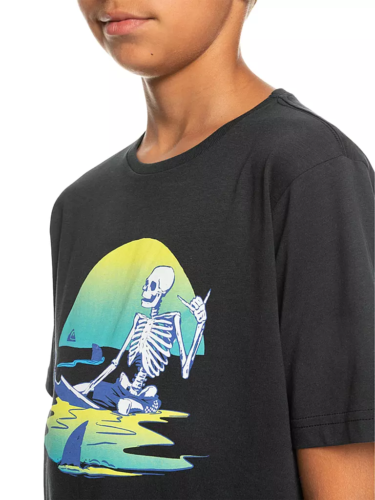 QUIKSILVER | Jungen Beachshirt Sunset Session | schwarz