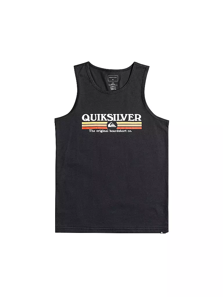 QUIKSILVER | Jungen Beachtank Lined Up | schwarz