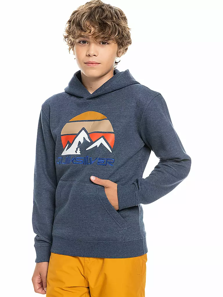 QUIKSILVER | Jungen Kapuzenoullover Big Logo Snow | blau