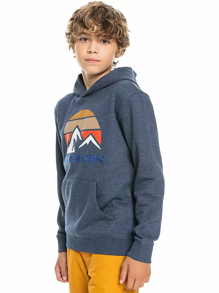 QUIKSILVER | Jungen Kapuzenoullover Big Logo Snow | blau