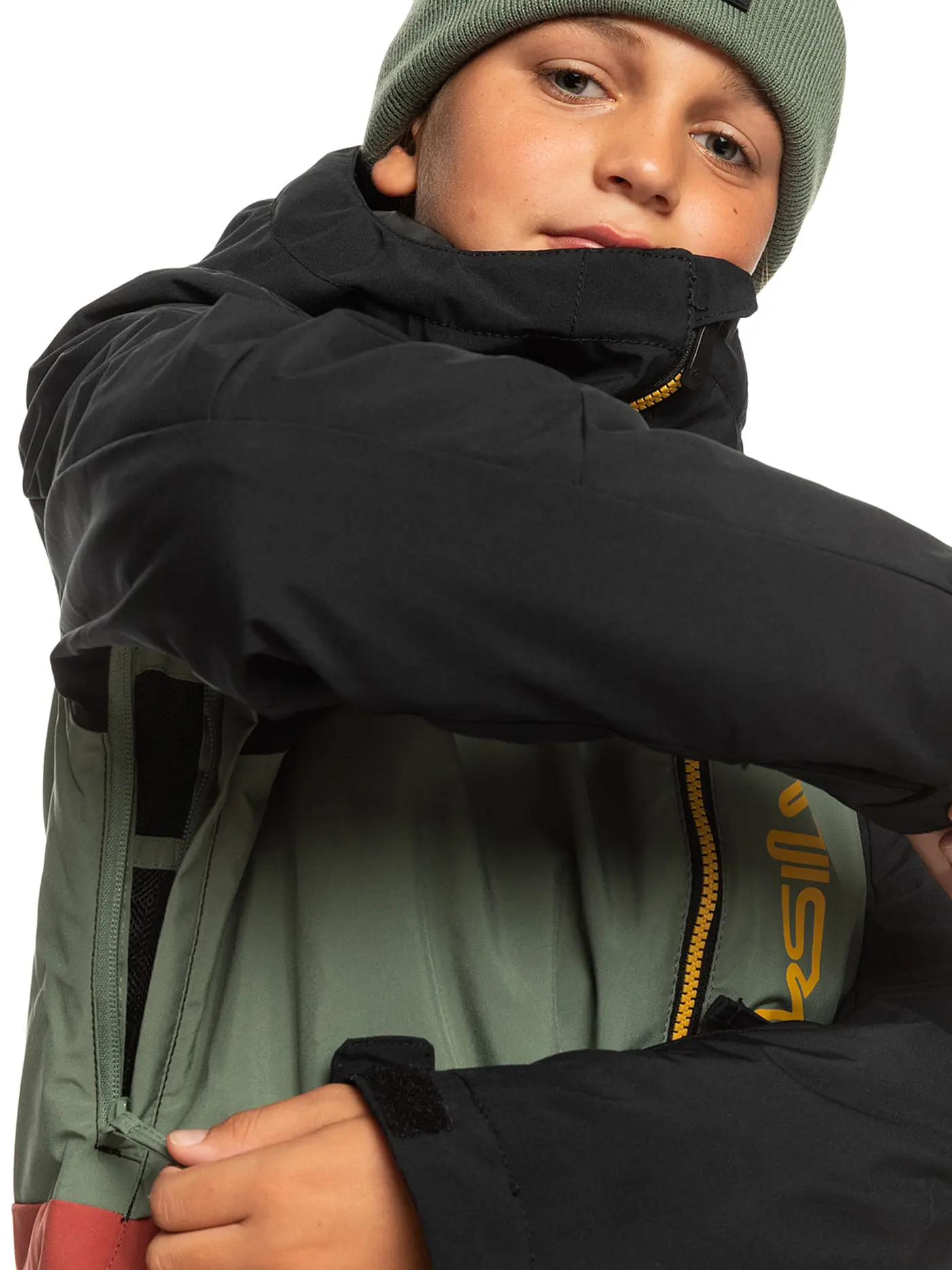 QUIKSILVER | Jungen Skijacke Side Hit | schwarz