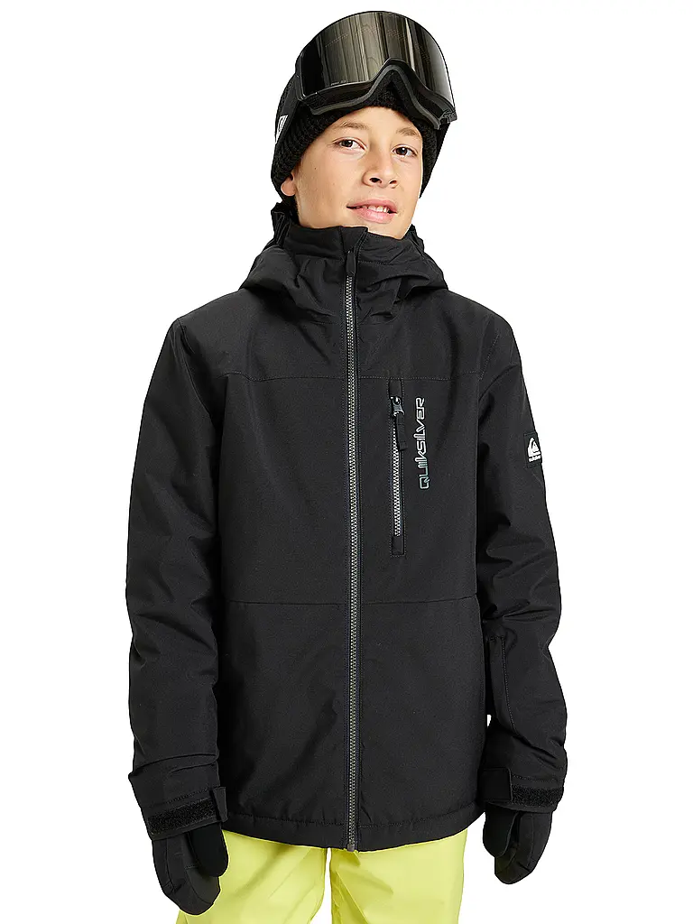 QUIKSILVER | Jungen Snowboardjacke Side Hit Solid | schwarz