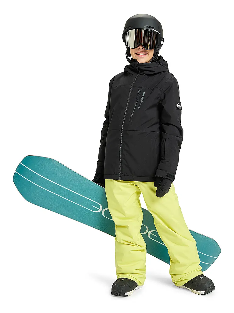 QUIKSILVER | Jungen Snowboardjacke Side Hit Solid | schwarz