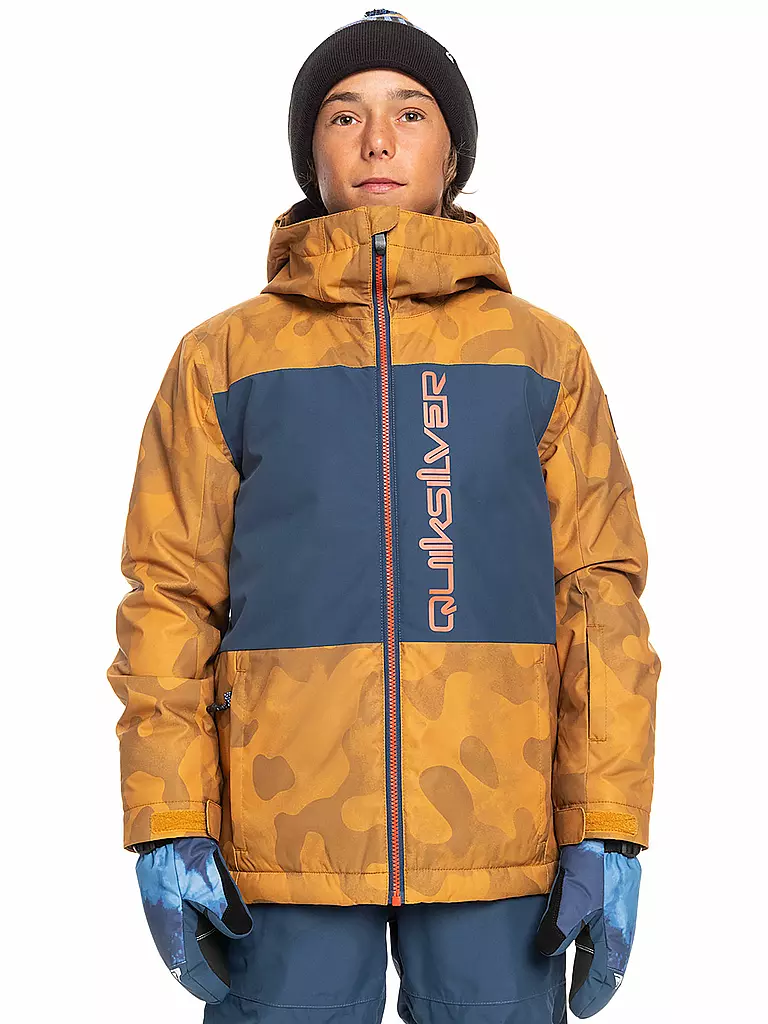 QUIKSILVER | Jungen Snowboardjacke Side Hit | braun