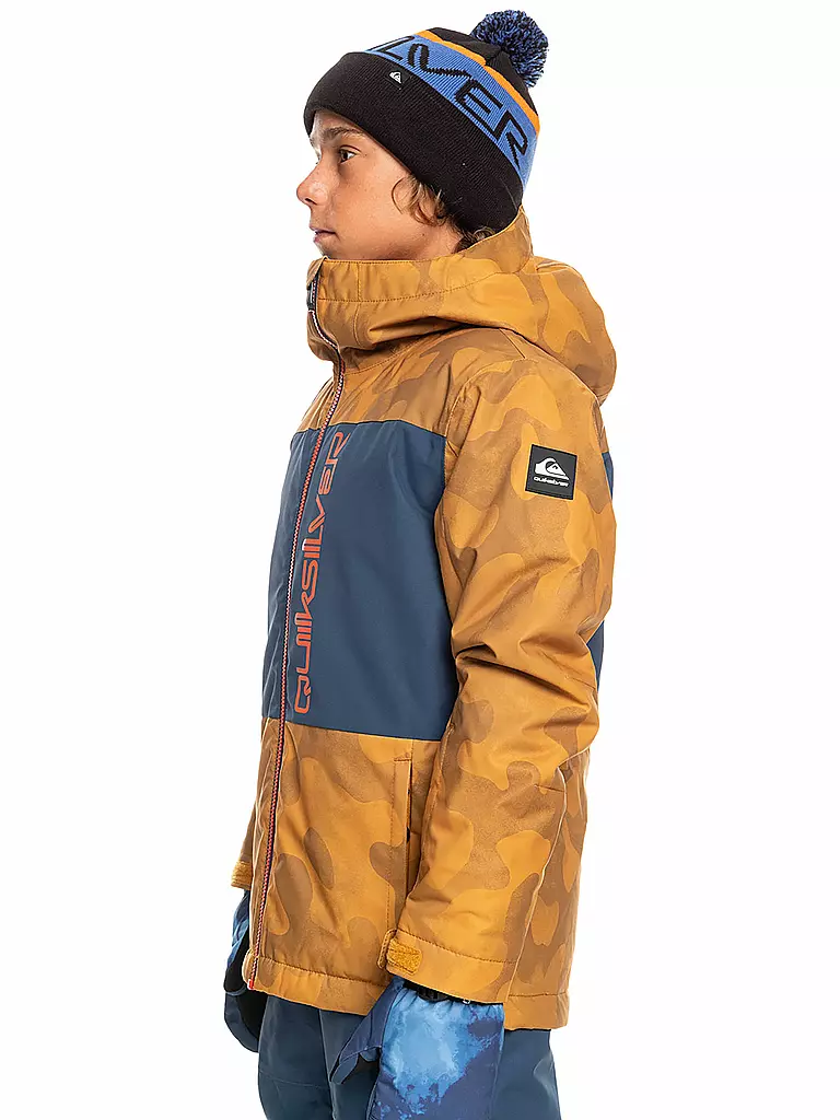 QUIKSILVER | Jungen Snowboardjacke Side Hit | braun