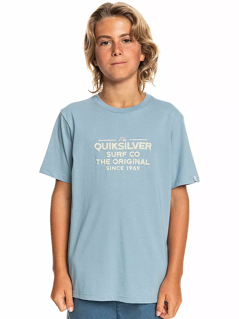 QUIKSILVER | Jungen T-Shirt Feeding Line | blau