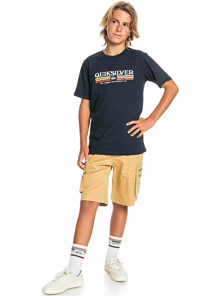 QUIKSILVER | Jungen T-Shirt Lined Up | dunkelblau