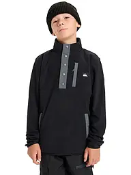 QUIKSILVER | Jungen Unterzieh Zipshirt No Destination Hz | schwarz