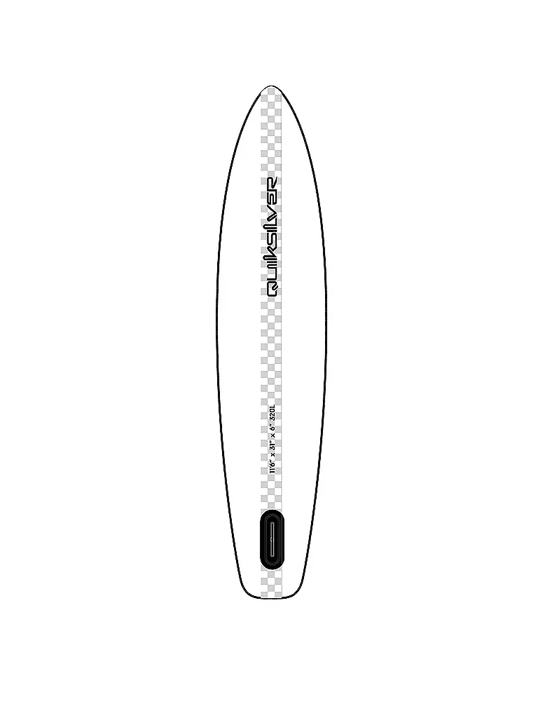 QUIKSILVER | SUP Isup Racing Drift 11'6 | grau