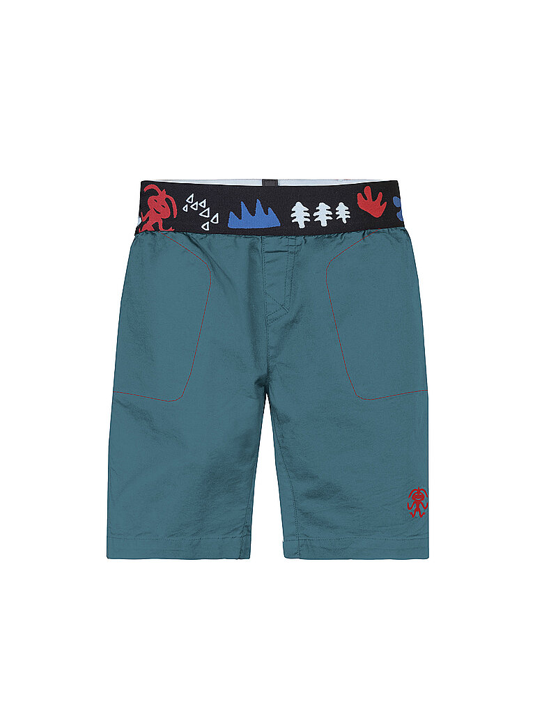 Rafiki Klettershort Cotton-Elastane Blau