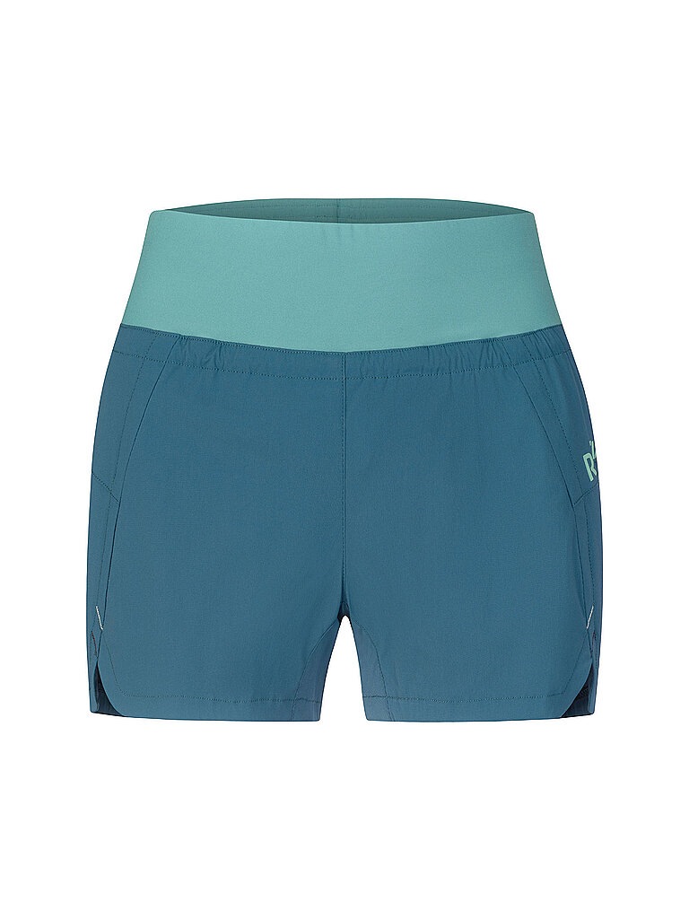 Rafiki Sportshorts Bewegungsfreiheit Bio-Baumwolle Blau