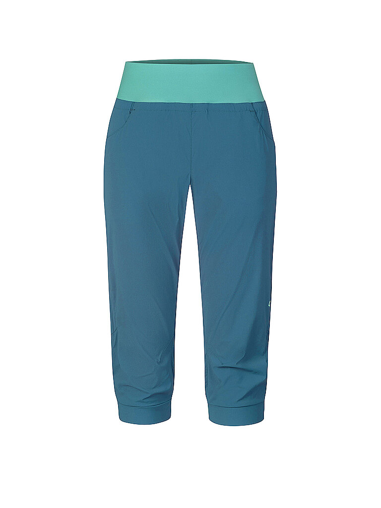 Rafiki Sporthose 3/4 Ultraleicht Bio-Baumwolle Blau
