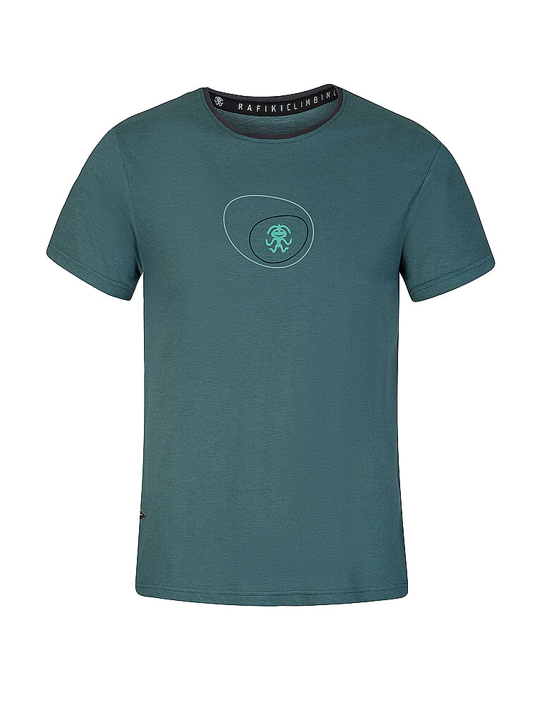 Rafiki Shirt Klettershirt Lenzing Modal Petrol