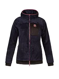 RAFIKI | Damen Fleecejacke Tarifia Hoodie | Dunkelblau