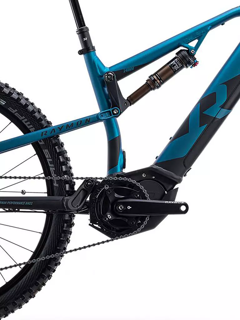 RAYMON | Herren E-Mountainbike 27,5" FullRay E-Seven 10.0 | blau