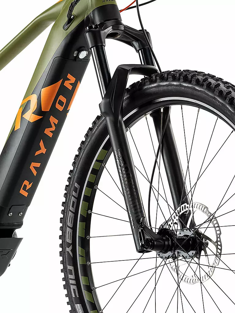 RAYMON | Herren E-Mountainbike 29" HardRay E-Nine 8.0 2020 | grün