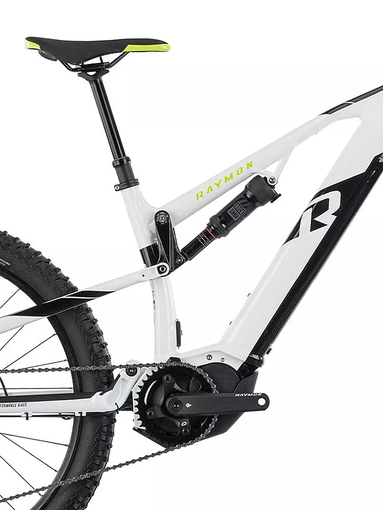 RAYMON | Herren E-Mountainbike TrailRay 160E 7.0 | weiss