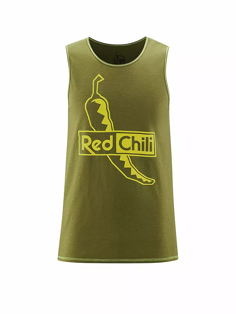 RED CHILI | Herren Klettertank Me Gamba | olive