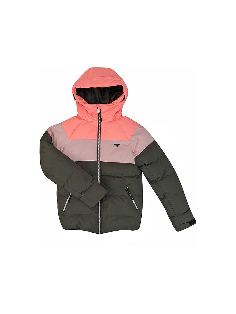 REHALL Snowboardjacke Puffer Girls NADY-R-jr. Puffer-Snowjacke Koralle