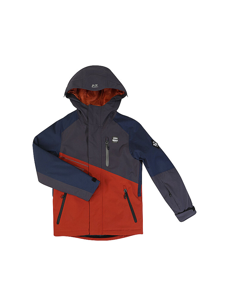 REHALL Snowboardjacke Puffer Orange