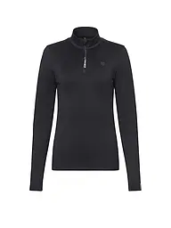 REHALL | Damen Unterzieh Zipshirt MICHA-R | Schwarz