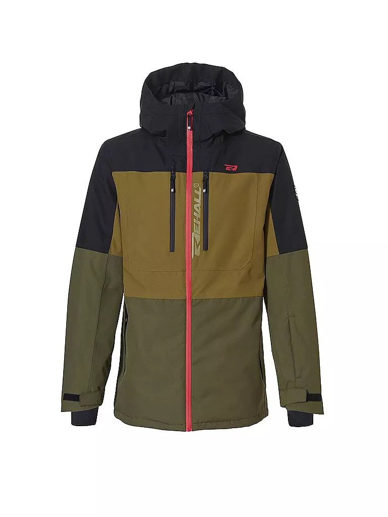 REHALL | Herren Snowboardjacke  Cropp-R | olive