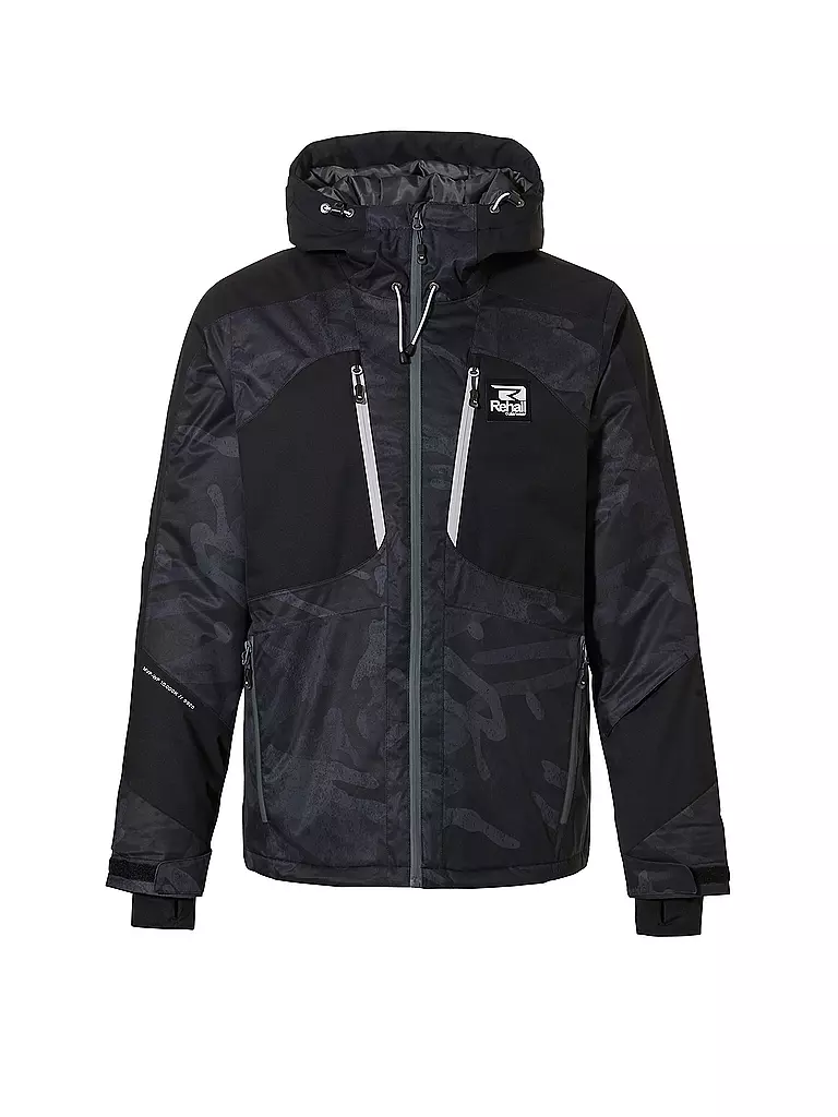 REHALL | Herren Snowboardjacke Leo | schwarz