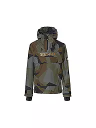 REHALL | Jungen Snowboard Schlupfjacke Artrix-R-JR | olive